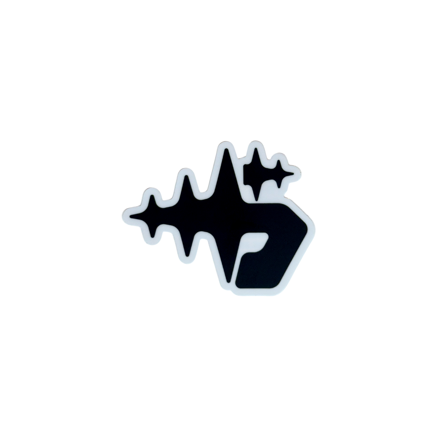 "b" Sticker